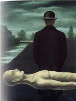 Magritte, Rene - abstract oil painting